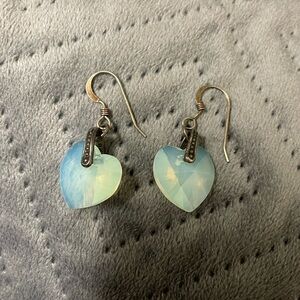 Sterling Austrian Crystal earrings